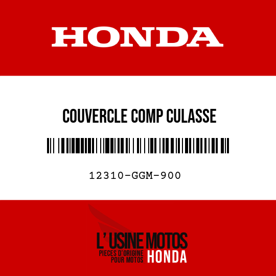 image de 12310-GGM-900 COUVERCLE COMP CULASSE