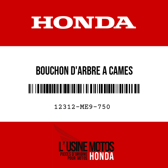 image de 12312-ME9-750 BOUCHON D'ARBRE A CAMES