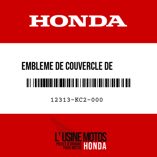 image de 12313-KC2-000 EMBLEME DE COUVERCLE DE       CULASSE D