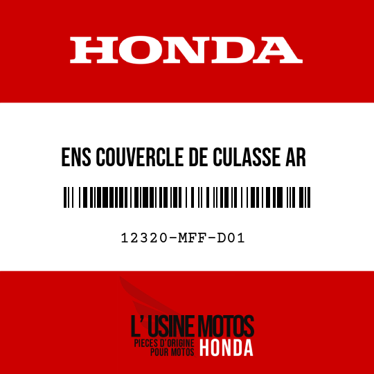 image de 12320-MFF-D01 ENS COUVERCLE DE CULASSE AR