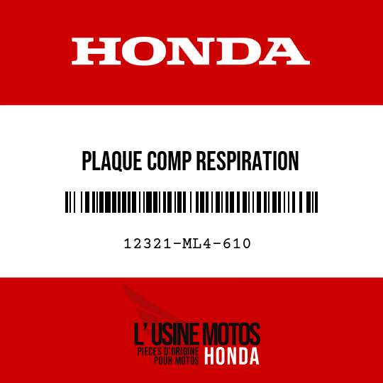 image de 12321-ML4-610 PLAQUE COMP RESPIRATION