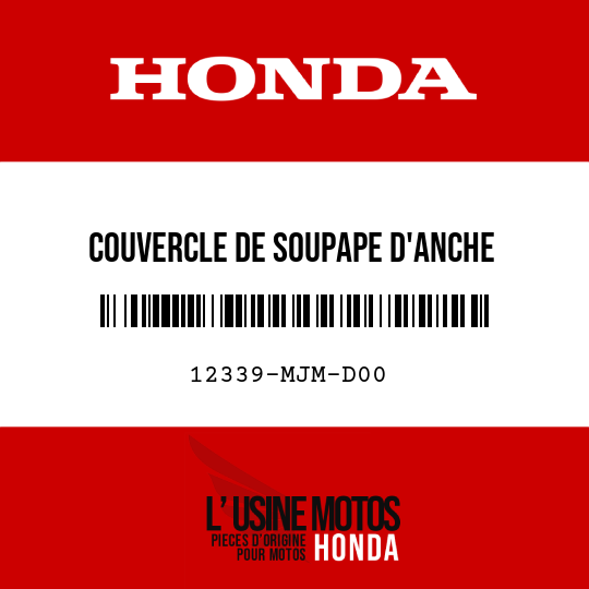 image de 12339-MJM-D00 COUVERCLE DE SOUPAPE D'ANCHE