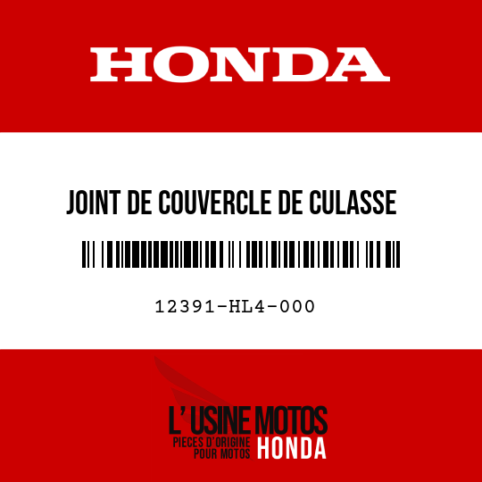 image de 12391-HL4-000 JOINT DE COUVERCLE DE CULASSE