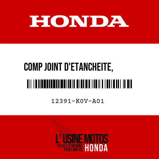 image de 12391-K0V-A01 COMP JOINT D'ETANCHEITE,     COUVERCLE DE CULASSE (BONY)