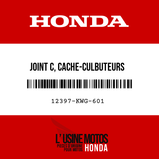 image de 12397-KWG-601 JOINT C, CACHE-CULBUTEURS