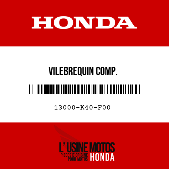 image de 13000-K40-F00 VILEBREQUIN COMP.