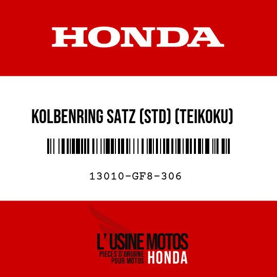 image de 13010-GF8-306 KOLBENRING SATZ (STD) (TEIKOKU)