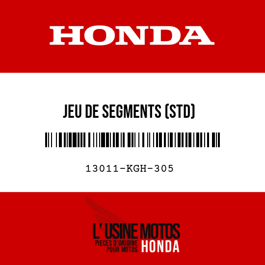 image de 13011-KGH-305 JEU DE SEGMENTS (STD)