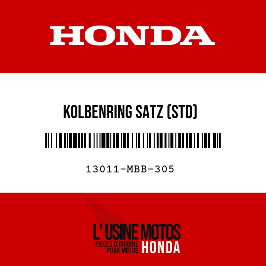 image de 13011-MBB-305 KOLBENRING SATZ (STD)
