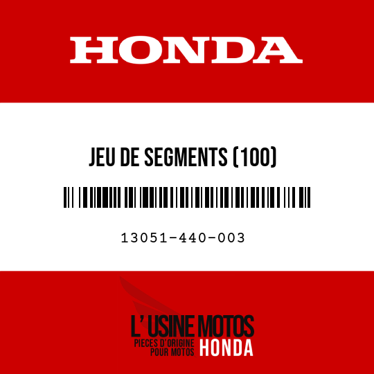 image de 13051-440-003 JEU DE SEGMENTS (100)