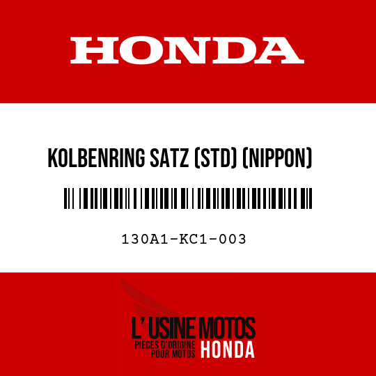 image de 130A1-KC1-003 KOLBENRING SATZ (STD) (NIPPON)