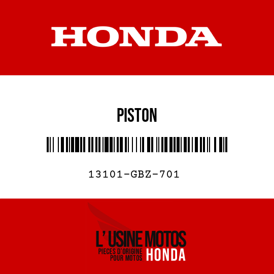 image de 13101-GBZ-701 PISTON