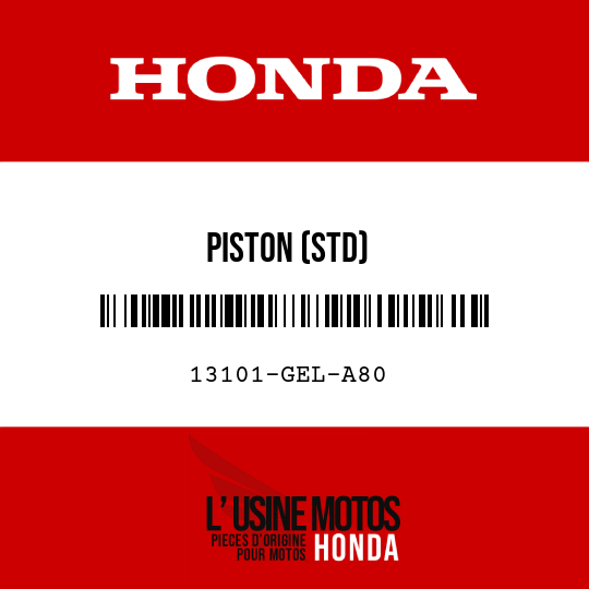 image de 13101-GEL-A80 PISTON (STD)