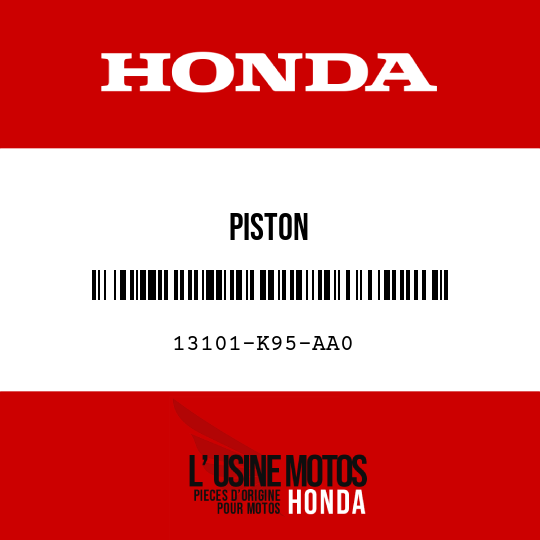 image de 13101-K95-AA0 PISTON