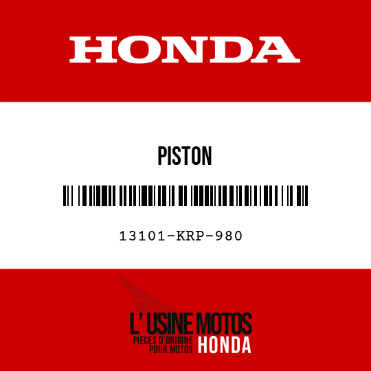 image de 13101-KRP-980 PISTON