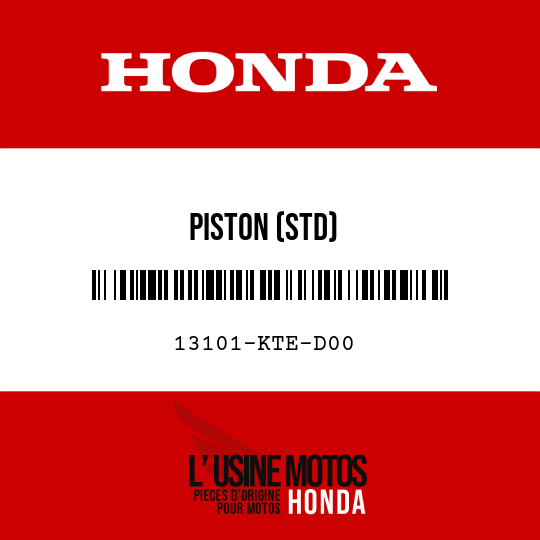image de 13101-KTE-D00 PISTON (STD)