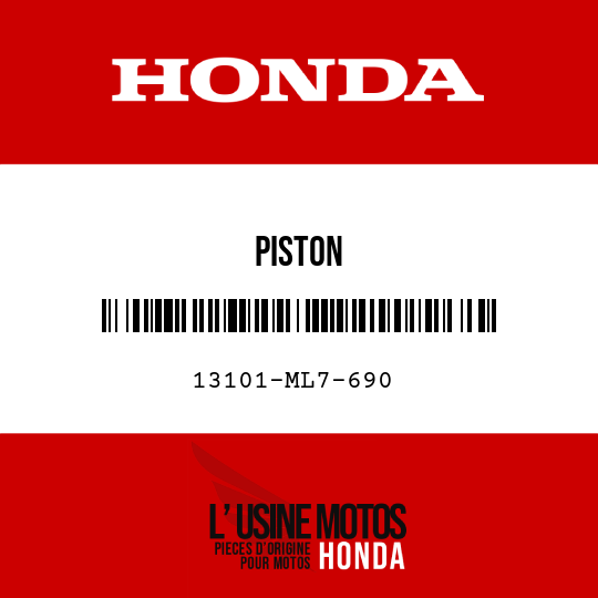 image de 13101-ML7-690 PISTON
