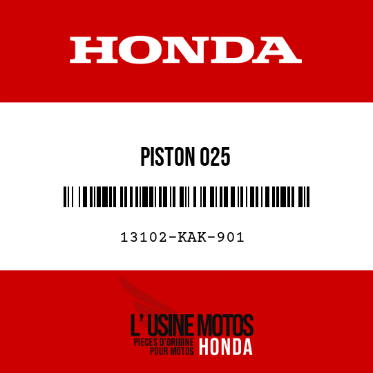 image de 13102-KAK-901 PISTON 025