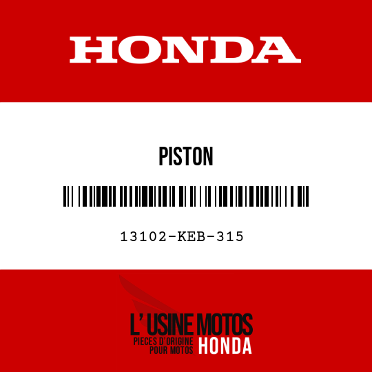 image de 13102-KEB-315 PISTON
