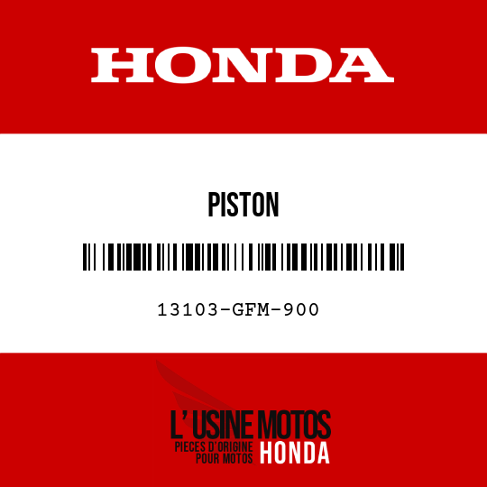 image de 13103-GFM-900 PISTON