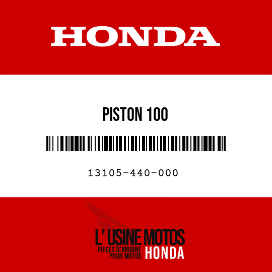 image de 13105-440-000 PISTON 100