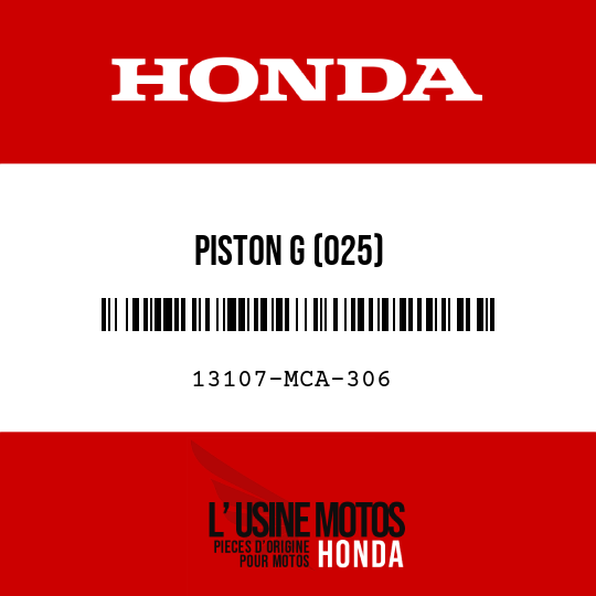 image de 13107-MCA-306 PISTON G (025)