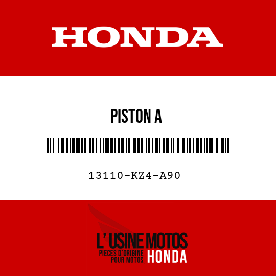 image de 13110-KZ4-A90 PISTON A