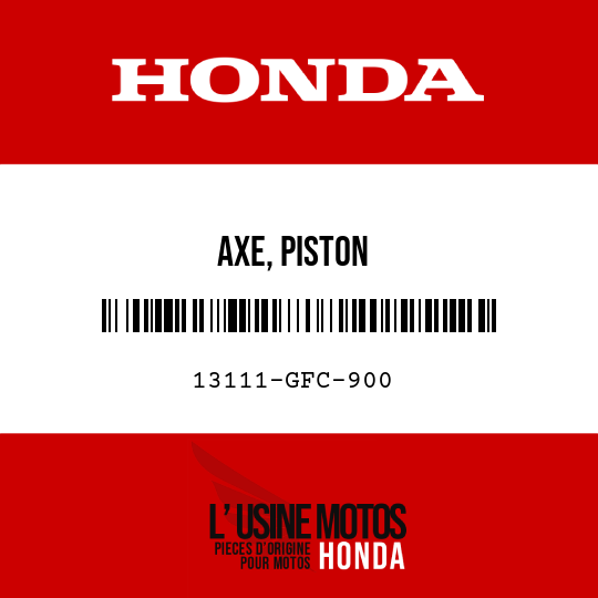 image de 13111-GFC-900 AXE, PISTON