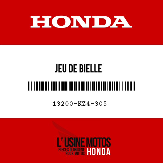 image de 13200-KZ4-305 JEU DE BIELLE