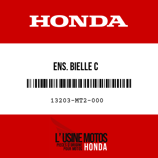 image de 13203-MT2-000 ENS. BIELLE C