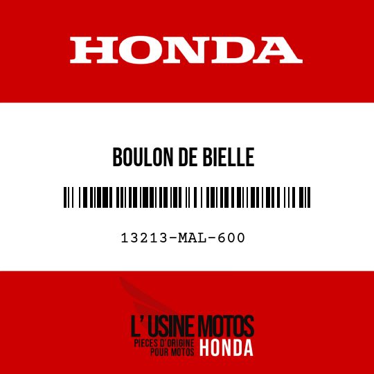 image de 13213-MAL-600 BOULON DE BIELLE