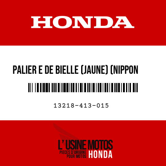 image de 13218-413-015 PALIER E DE BIELLE (JAUNE) (NIPPON DIA CLEVITE)