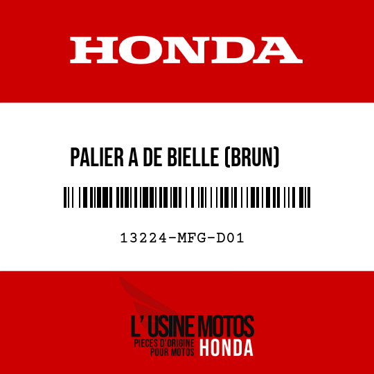 image de 13224-MFG-D01 PALIER A DE BIELLE (BRUN)