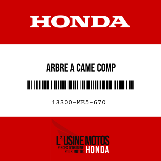 image de 13300-ME5-670 ARBRE A CAME COMP