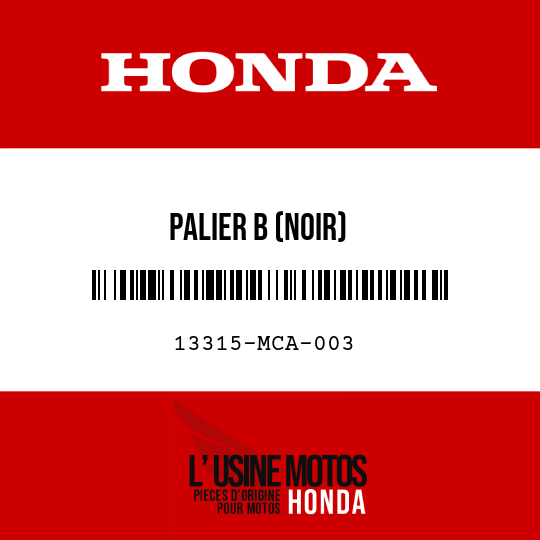 image de 13315-MCA-003 PALIER B (NOIR)