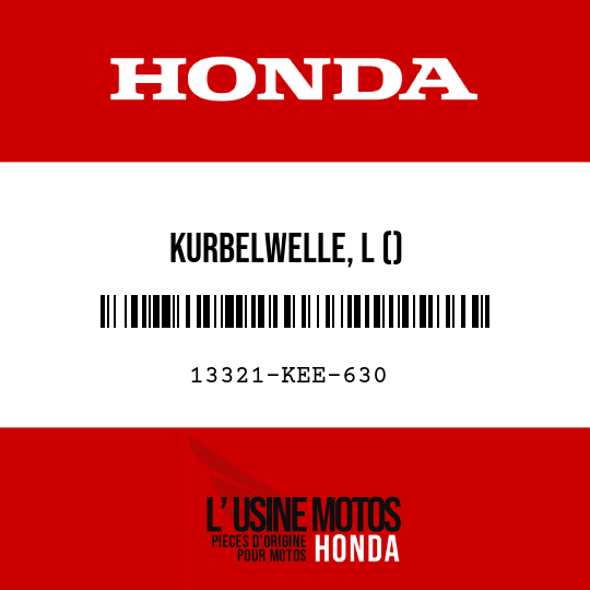 image de 13321-KEE-630 KURBELWELLE, L ()