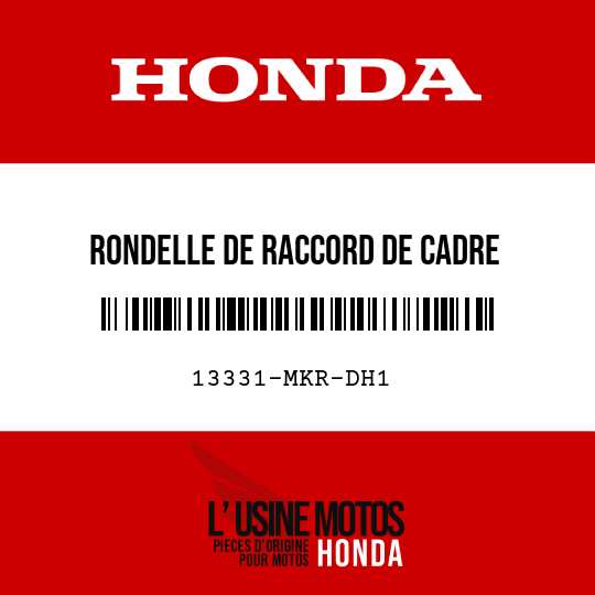 image de 13331-MKR-DH1 RONDELLE DE RACCORD DE CADRE