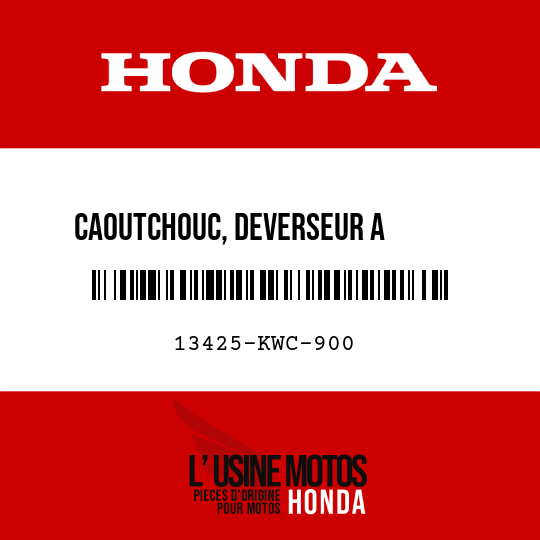 image de 13425-KWC-900 CAOUTCHOUC, DEVERSEUR A       BASCULE (TH KOUKOKU RUBBER)