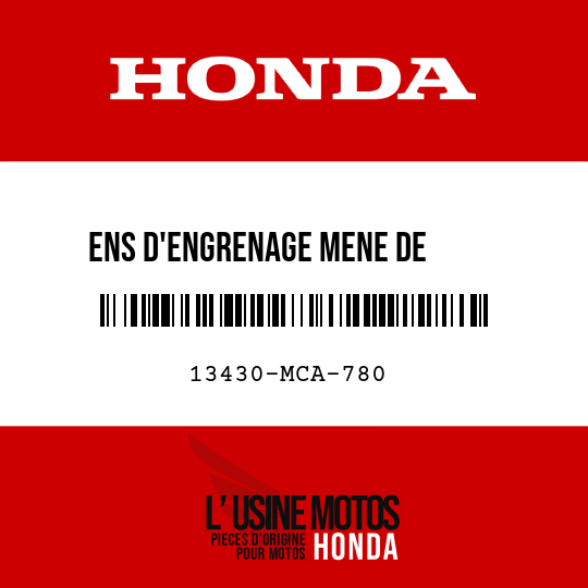 image de 13430-MCA-780 ENS D'ENGRENAGE MENE DE      GENERATEUR CA (28T)