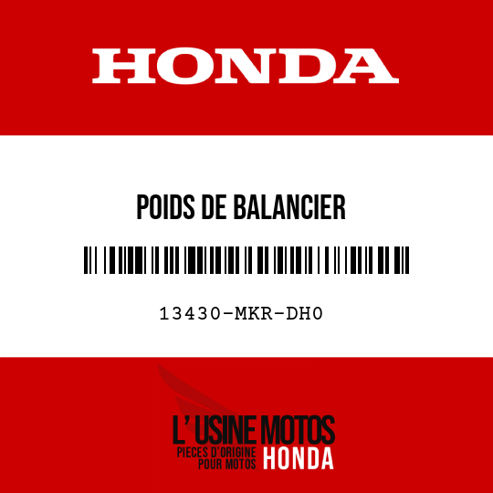 image de 13430-MKR-DH0 POIDS DE BALANCIER