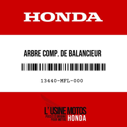 image de 13440-MFL-000 ARBRE COMP. DE BALANCIEUR
