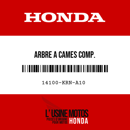 image de 14100-KRN-A10 ARBRE A CAMES COMP.