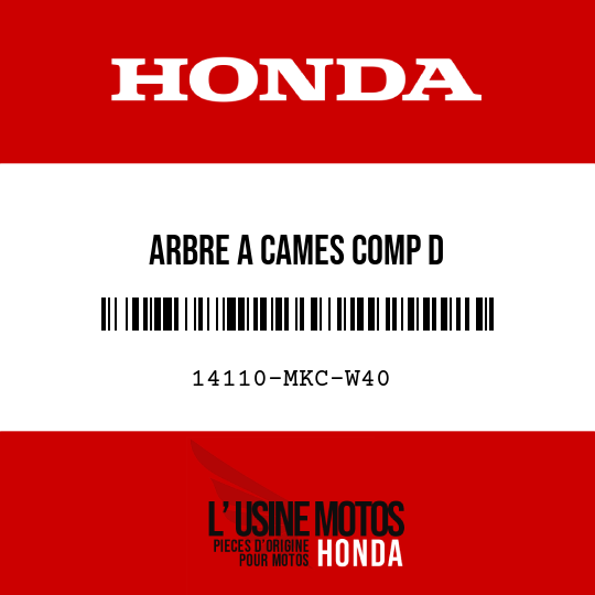 image de 14110-MKC-W40 ARBRE A CAMES COMP D