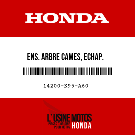 image de 14200-K95-A60 ENS. ARBRE CAMES, ECHAP.