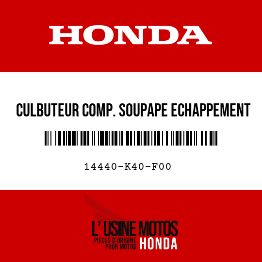 image de 14440-K40-F00 CULBUTEUR COMP. SOUPAPE ECHAPPEMENT