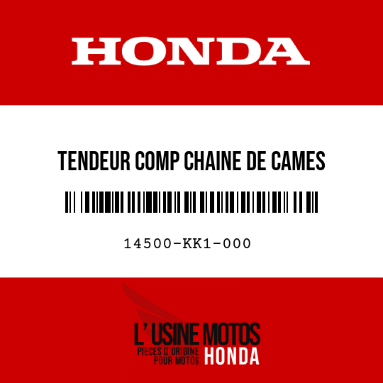 image de 14500-KK1-000 TENDEUR COMP CHAINE DE CAMES