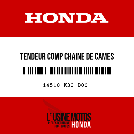 image de 14510-K33-D00 TENDEUR COMP CHAINE DE CAMES