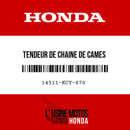 image de 14511-KCY-670 TENDEUR DE CHAINE DE CAMES