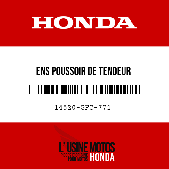 image de 14520-GFC-771 ENS POUSSOIR DE TENDEUR