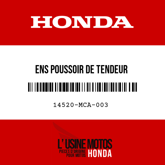 image de 14520-MCA-003 ENS POUSSOIR DE TENDEUR